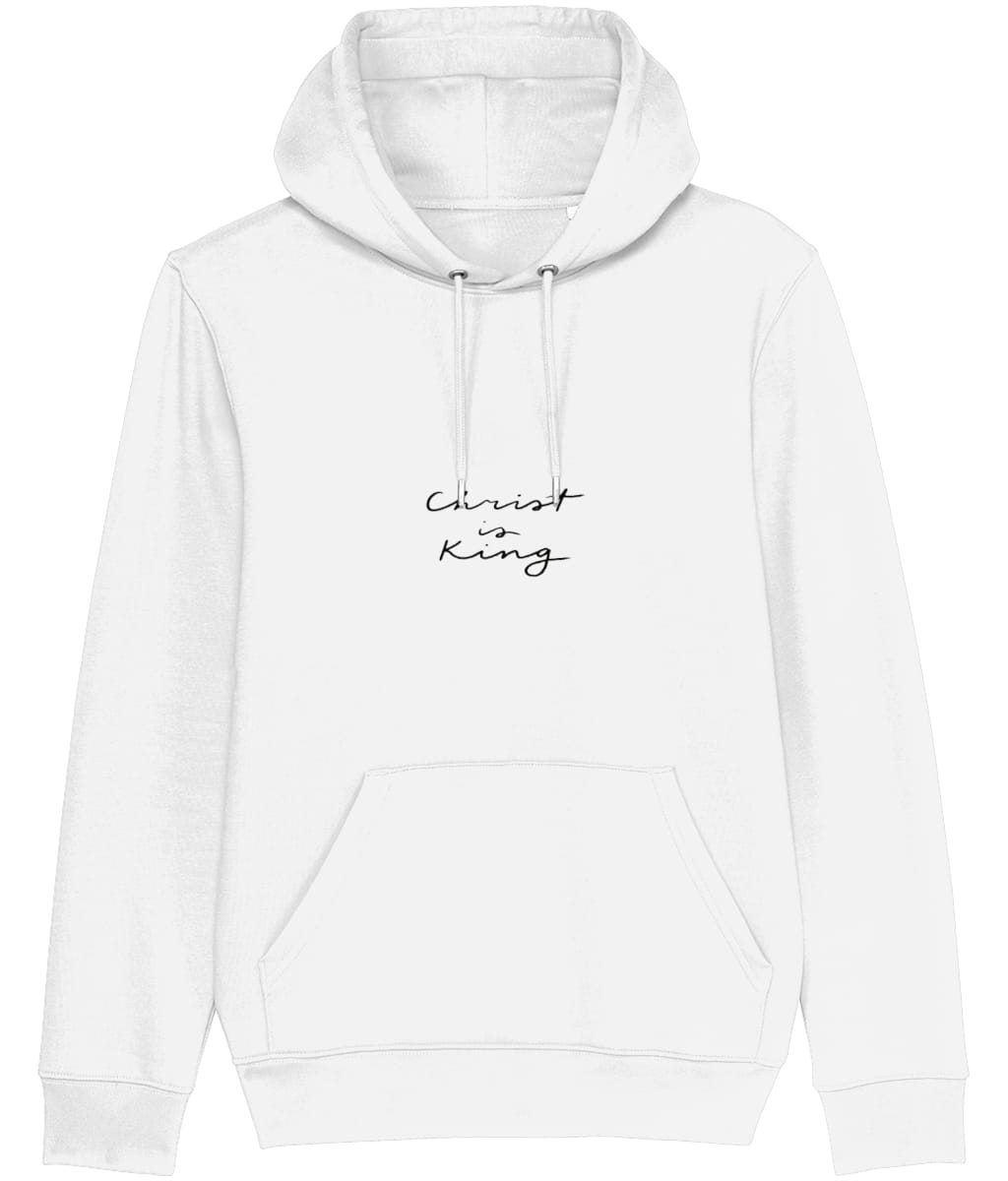 Christ Is King Hoodie White
